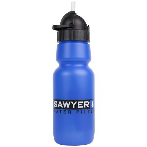 bouteille d'eau intelligente avec filtre Sawyer