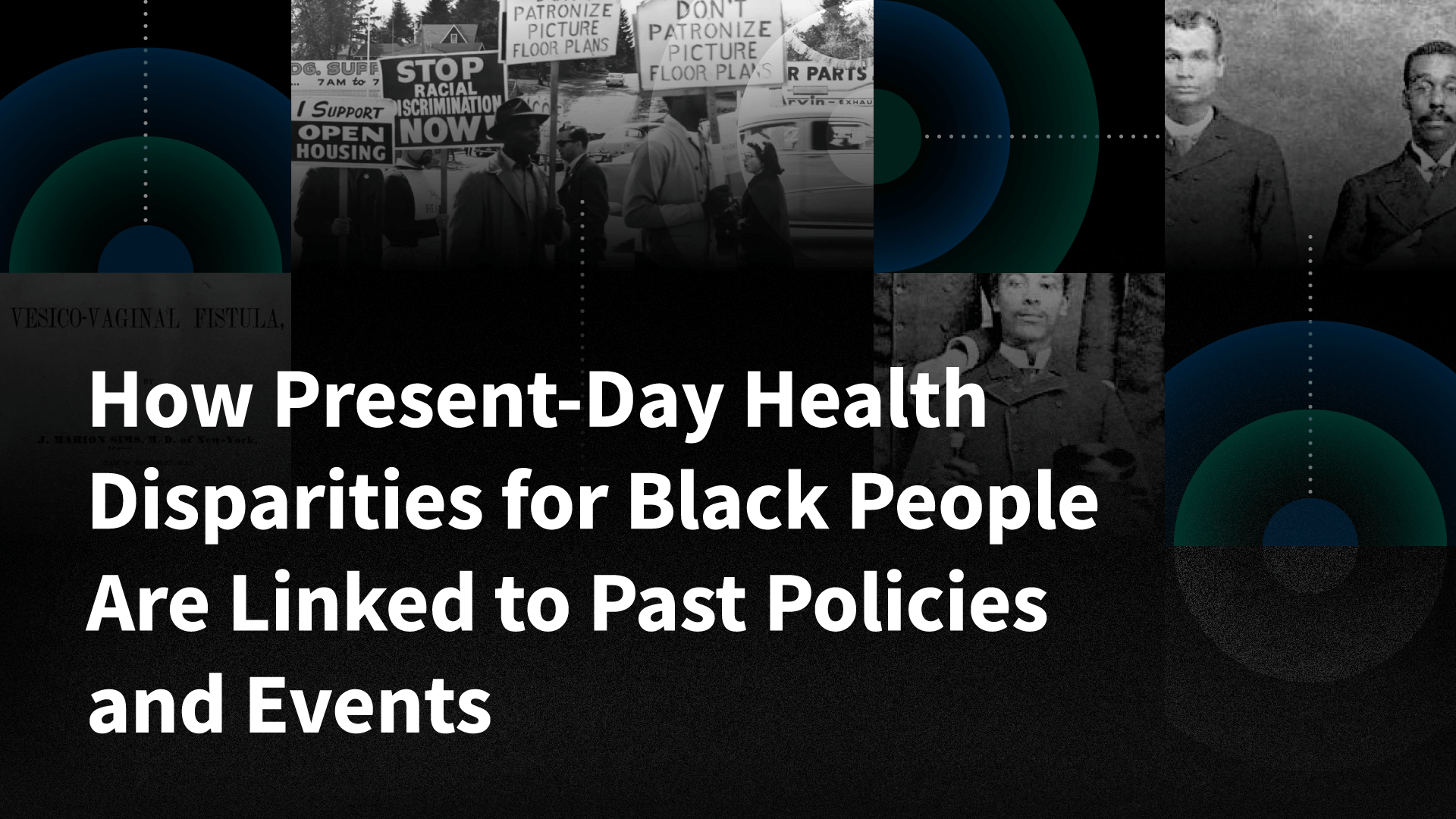 Comment les disparités actuelles en matière de santé pour les Noirs sont liées aux politiques et aux événements passés
