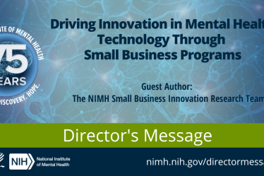 Stimuler l'innovation dans les technologies de la santé mentale grâce à des programmes destinés aux petites entreprises
