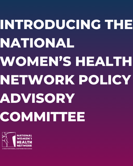 Présentation du Comité consultatif politique du Réseau national pour la santé des femmes
