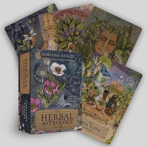 L'oracle de l'astrologie à base de plantes : un jeu de 55 cartes et un guide
