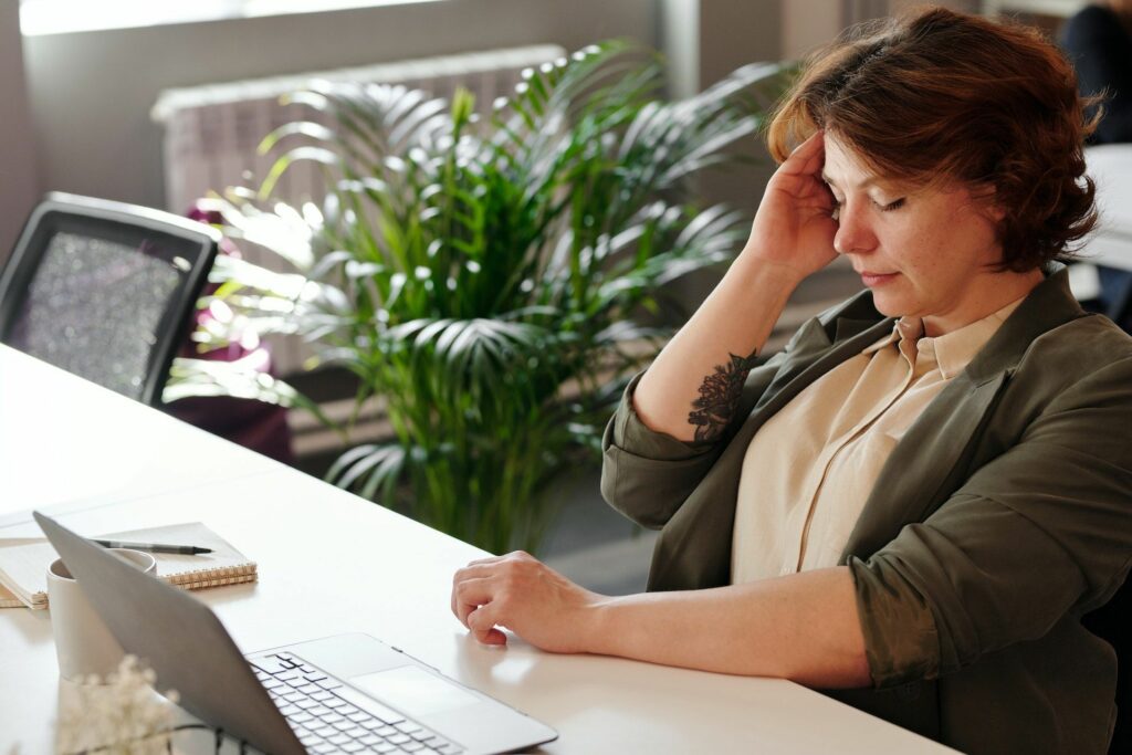 Tension headache relief may include medications and natural remedies. (Photo via Pexels/Marcus Aurelius)